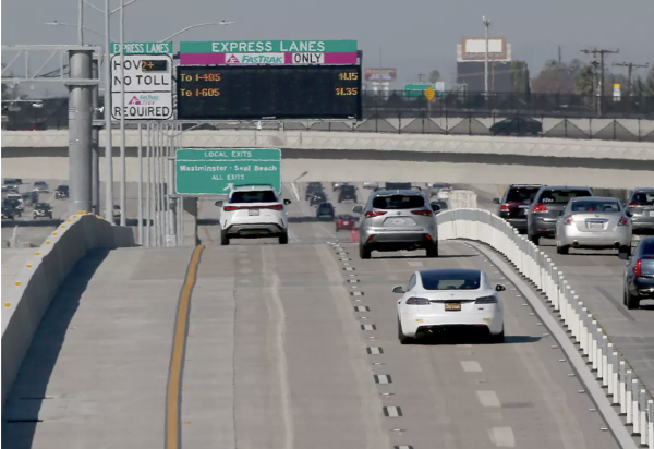 Freeway. Photo courtesy of Los Angeles Times.